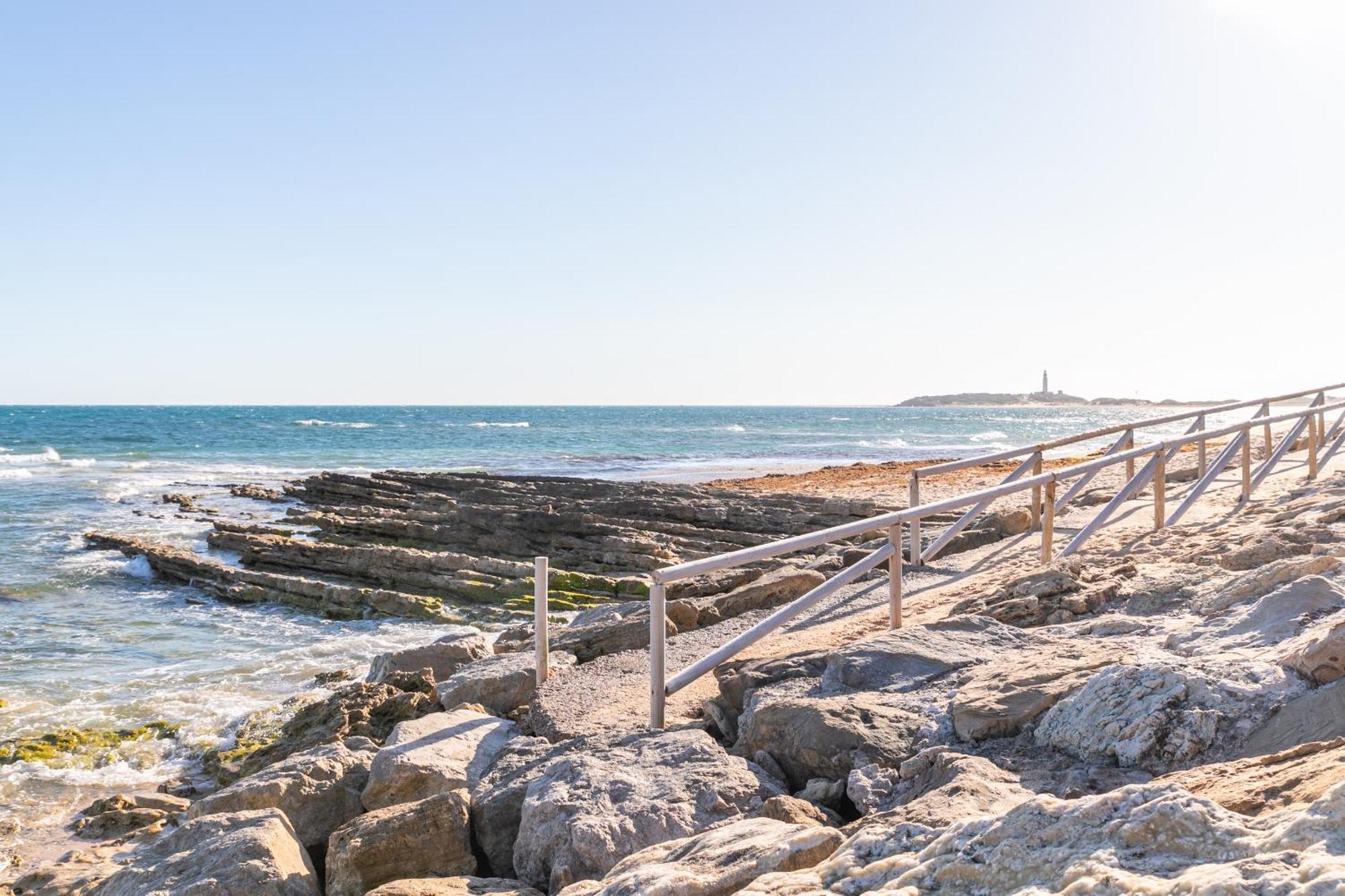 Adosado Nuevo Con Piscina, Playa, Garaje Y Jardin Los Canos De Meca Esterno foto