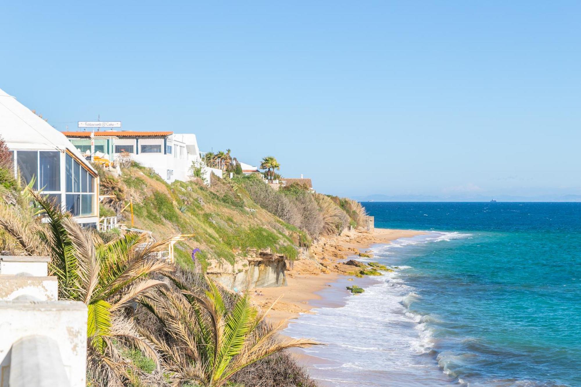 Adosado Nuevo Con Piscina, Playa, Garaje Y Jardin Los Canos De Meca Esterno foto